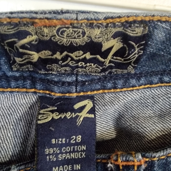 7 for All Mankind Regular Rise Flare Jeans - Picture 4 of 7